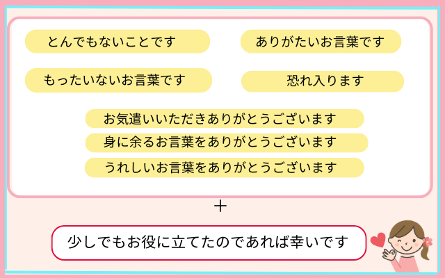 「少しでもお役に立てたのであれば幸いです」の意味やビジネスでの使い方、言い換えの紹介 - えりのビジネスコミニュケーションブログ「えり♡コミ」